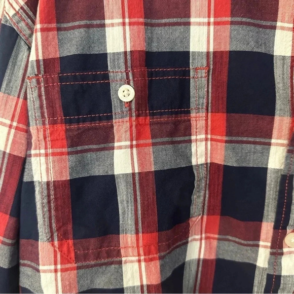 Wrangler Flex for Comfort Men's Long Sleeve Button-Up Plaid Shirt Size 3XL GUC - Picture 5 of 8